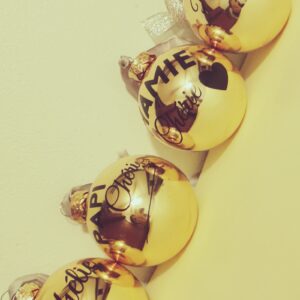 Boule de Noel Prénom